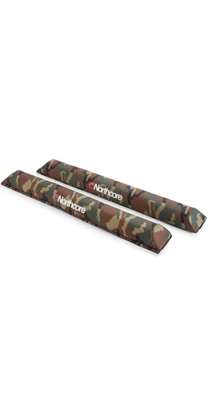2026 Northcore Aerodynamic Roof Rack Wide Load 72cm Pads NOCO21D - Camo